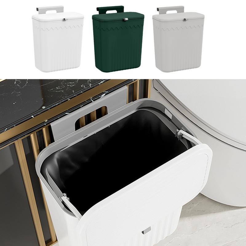Compost Bin Countertop - Hang Trash Can Kitchen Garbage Container