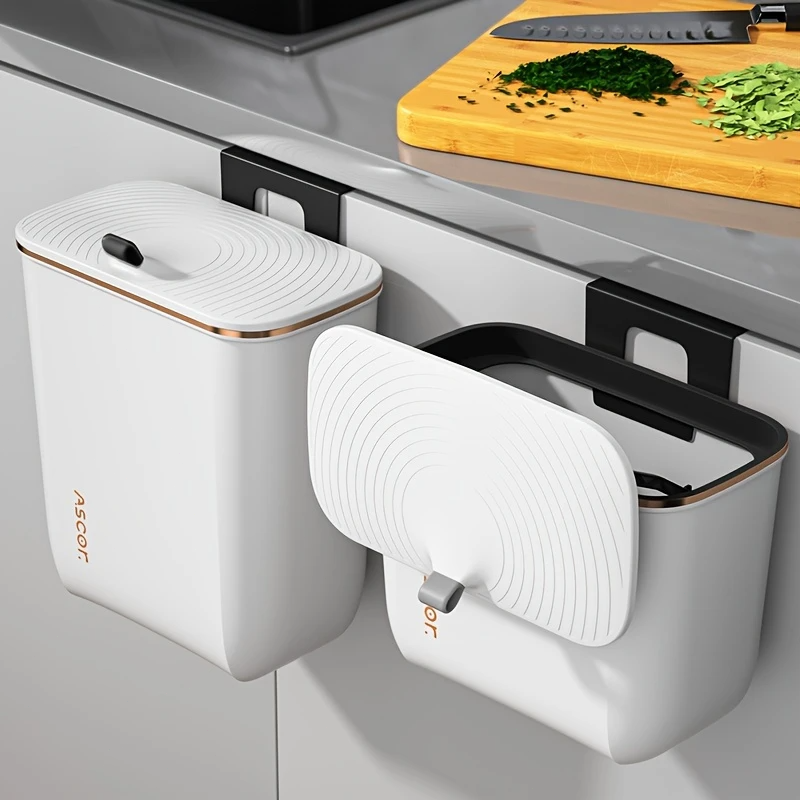 Hanging Trash Can Kitchen Cabi - Compost Bin Countertop ulasan dan harga