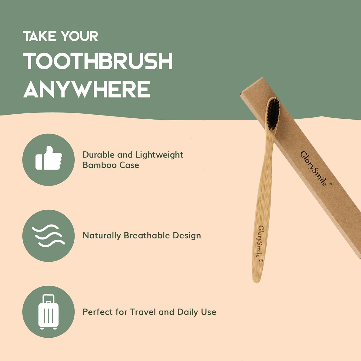 Bamboo Toothbrushes for Adults - Bamboo Toothbrush Set ulasan dan harga