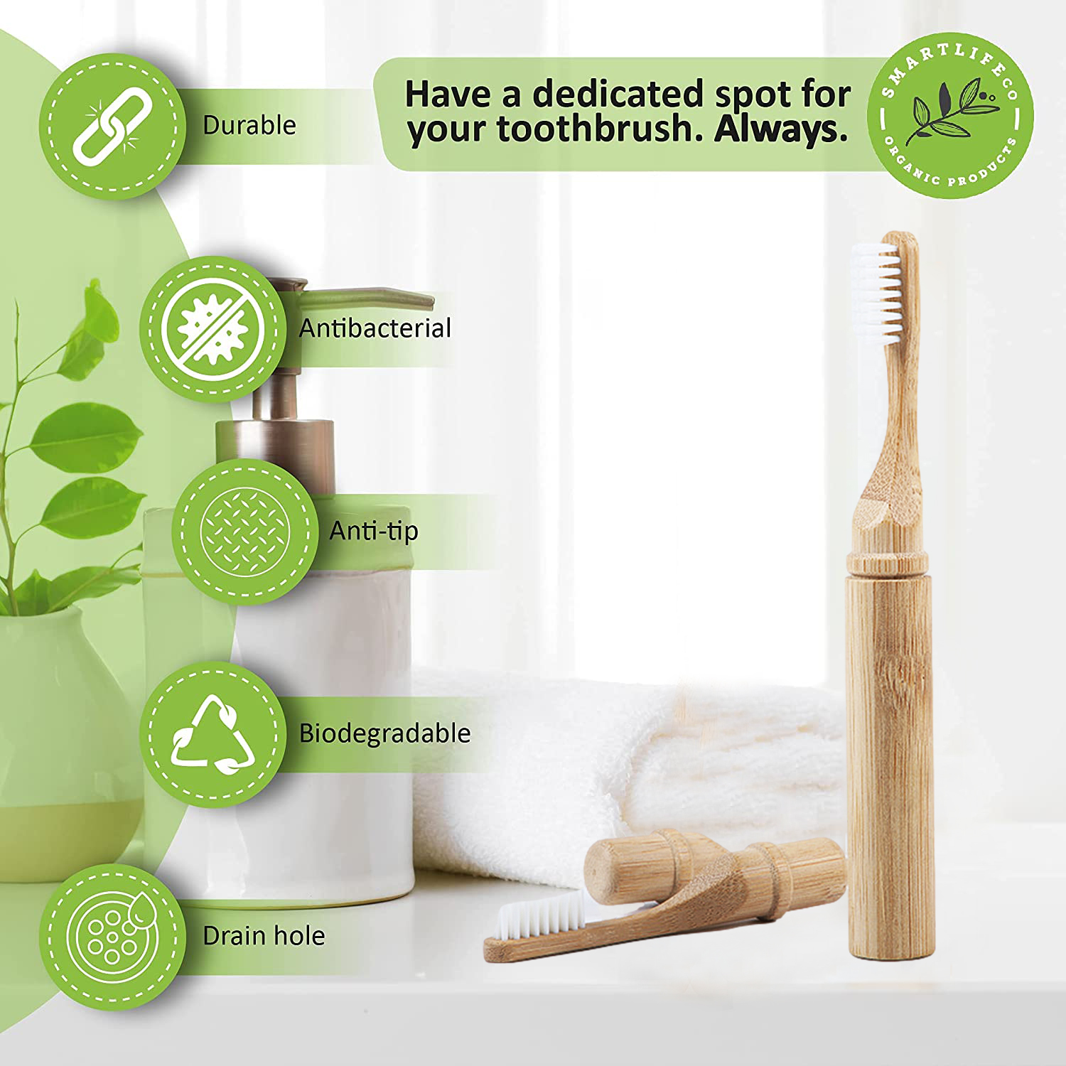 New  Bamboo Sleeve Toothbrush  - Bamboo Toothbrush Set ulasan dan harga