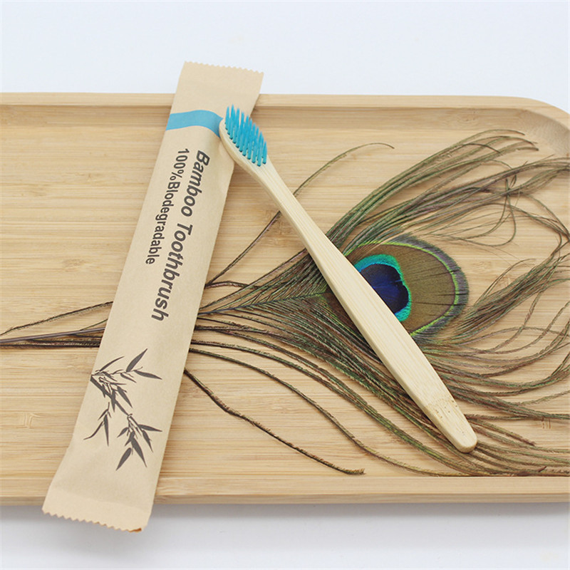 50/100Pcs Customisable Logo So - Bamboo Toothbrush Set ulasan dan harga