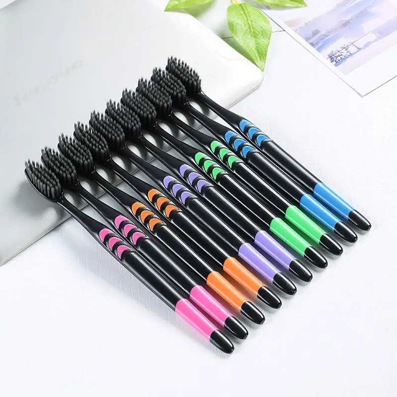 Bamboo Charcoal Soft Bristles  - Bamboo Toothbrush Set ulasan dan harga