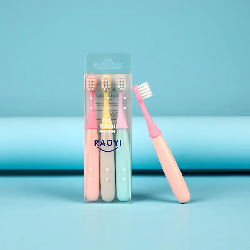 3pc/set Children's Toothbrush  - Bamboo Toothbrush Set ulasan dan harga