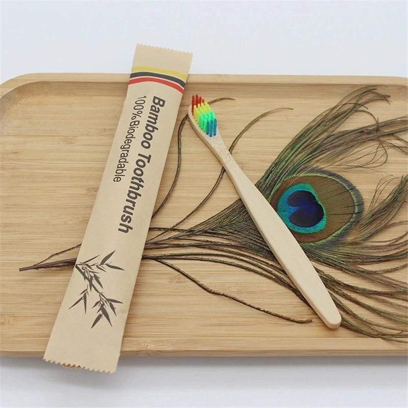 Bamboo Toothbrushes 100Pcs Eco - Bamboo Toothbrush Set ulasan dan harga