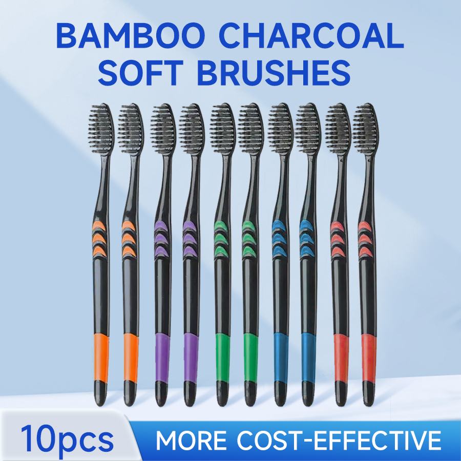10/20 Pcs Family pack toothbru - Bamboo Toothbrush Set ulasan dan harga