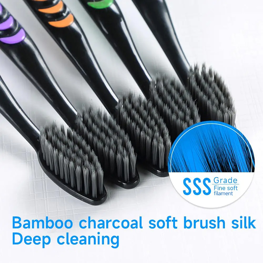 10/20 Pcs Family pack toothbru - Bamboo Toothbrush Set ulasan dan harga